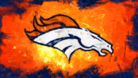 Broncos Paint Wallpaper