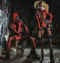 Harley Quinn and Deadpool Wallpaper