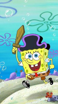 Captain SpongeBob Wallpaper