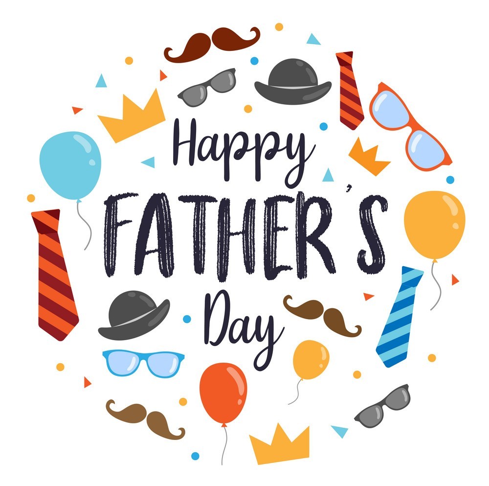 Happy Father's Day Clip Art Banner
