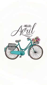 Iphone Hello April Wallpaper