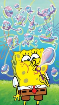 Spongebob Bubbles Wallpaper