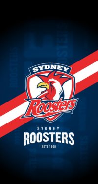 Sydney Roosters Iphone Wallpaper