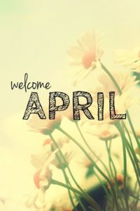 Welcome April Wallpaper