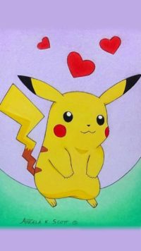 Pikachu Love Wallpaper