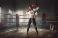 Boxing Girl Wallpaper