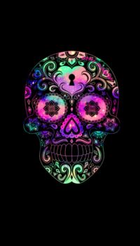 Iphone SE 2020 Skull Wallpaper