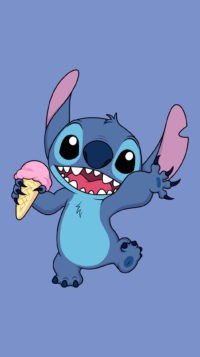 Stitch Ice Cream Wallpaper