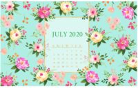 2020 June Calendars