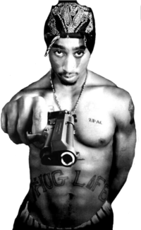 2Pac Transparent Wallpaper