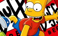 Aesthetic Bart Simpson Wallpaper