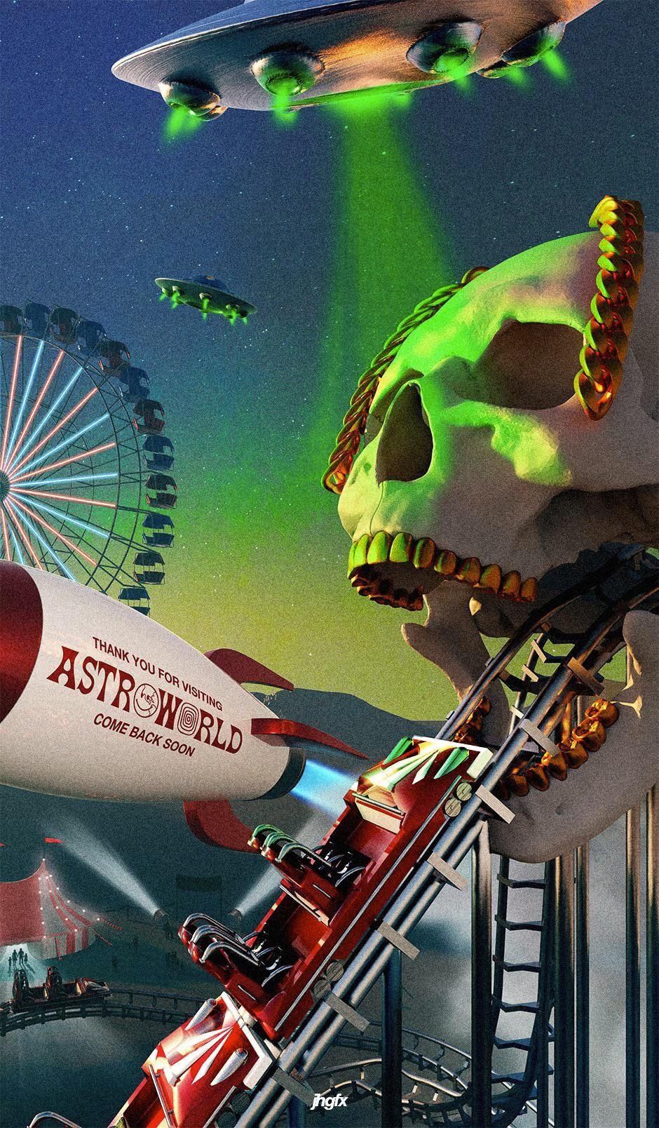 Astroworld Wallpaper - Travis Scott's Astroworld Festival Has Long-Term ...