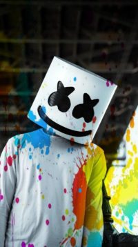 Colorful Marshmello Wallpaper