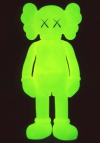 Green Kaws Wallpaper