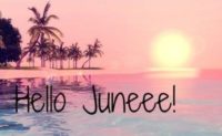 Hello June Wallpaper