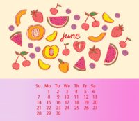 June 2020 Fruit Calendar