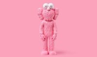 Pink Kaws Wallpaper