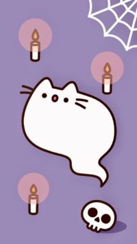 Pusheen Candle Wallpaper