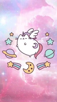 Pusheen Galaxy Wallpaper