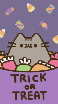 Pusheen Trick Wallpaper