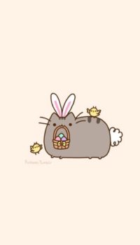 Pusheen Bird Wallpaper