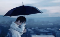 Sad and Rain Wallpaper