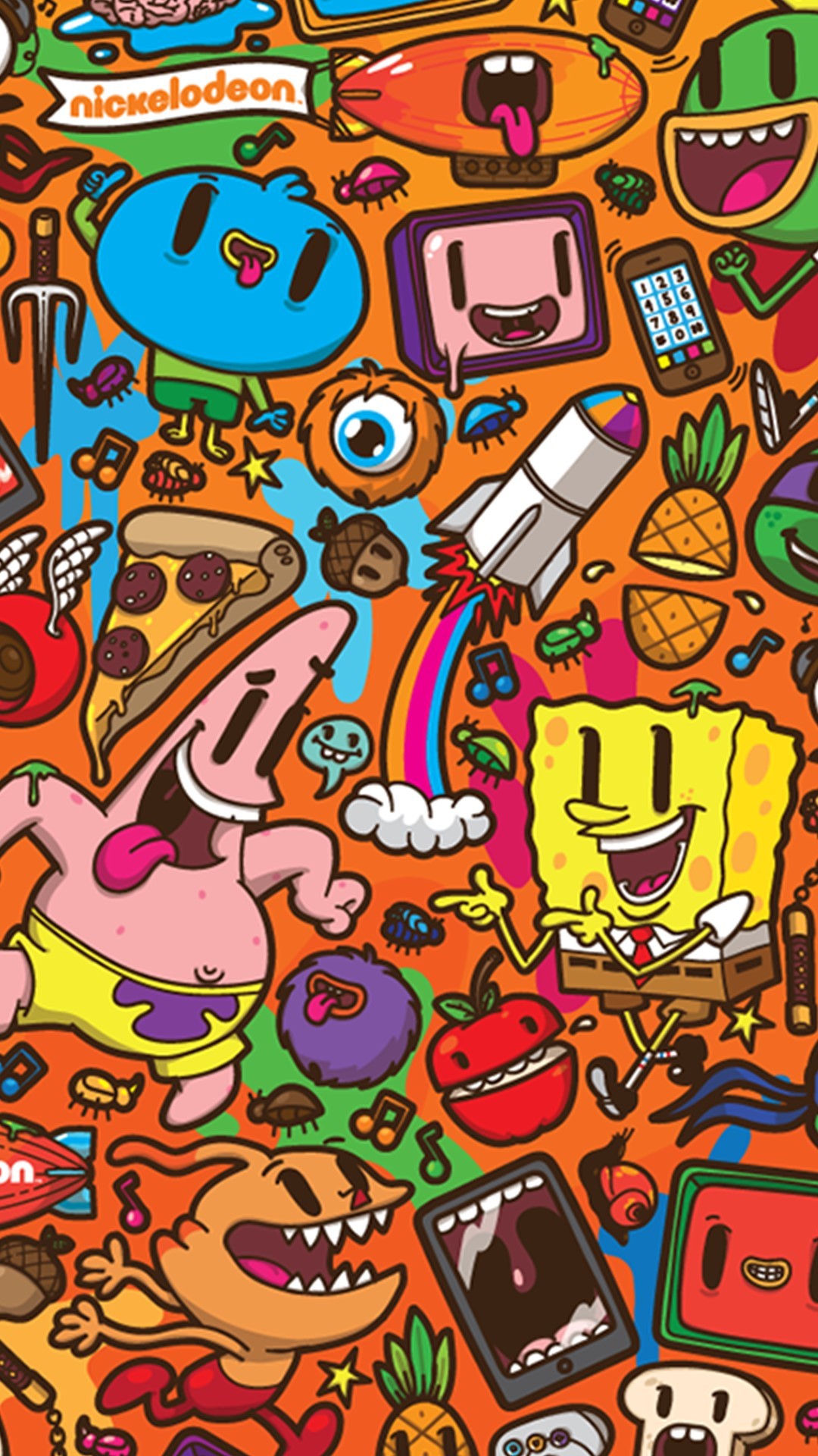 Spongebob Characters Wallpaper Kolpaper Awesome Free - vrogue.co