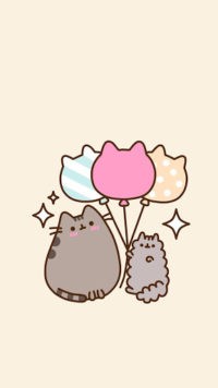 Wallpaper Pusheen