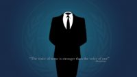 Anonymous Quote Wallpaper