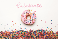 Donut Celebrate Wallpaper