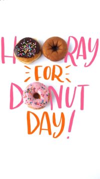 Donut Day Iphone Wallpaper