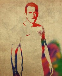 Harry Kane Portrait Wallpaper