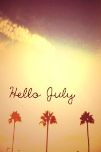 Hello July Wallpaper 2