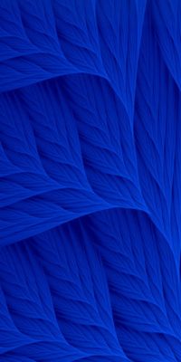 Iphone Blue Leaf Wallpaper