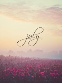 July Wallpaper