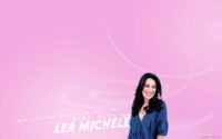 Lea Michele Pink Wallpaper