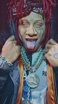 Trippie Redd Drawing Wallpaper