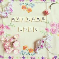 Welcome July Poster