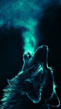 Wolf Iphone Background