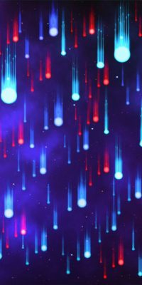 Neon Rain Wallpaper