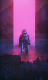 Vaporwave Astronaut Wallpapers