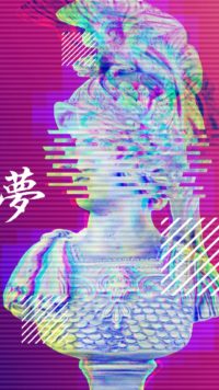 Vaporwave Phone Wallpaper