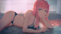 Sexy Zero Two Wallpaper