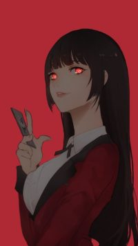 Yumeko Jabami Android Wallpapers