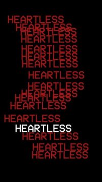 Black and Red Heartless Wallpaper