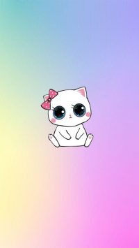 Cat Kawaii Wallpaper