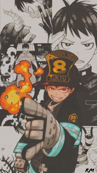 Fire Force Iphone Wallpaper