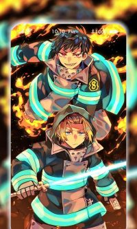 Fire Force Lockscreens