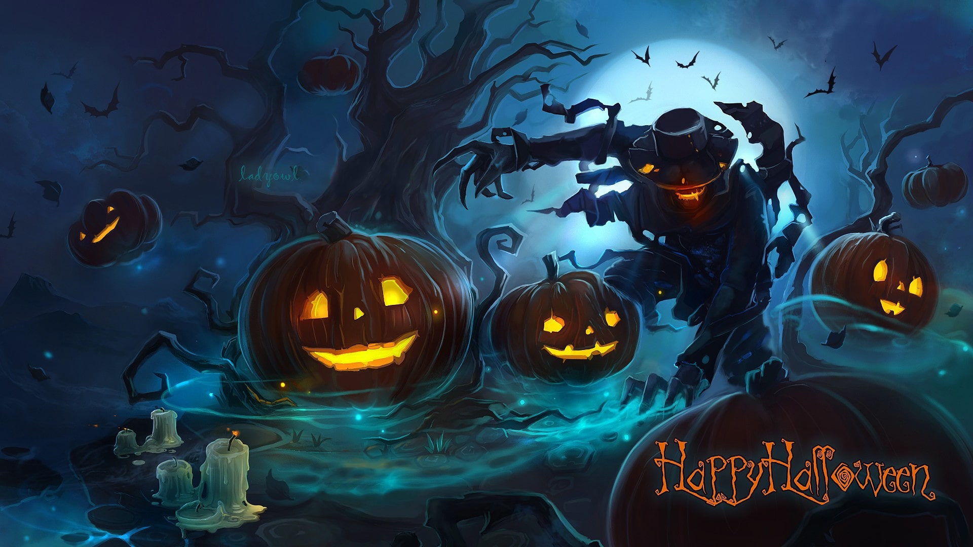 Happy Halloween Wallpaper Kolpaper Awesome Free Hd Wallpapers - roblox halloween download