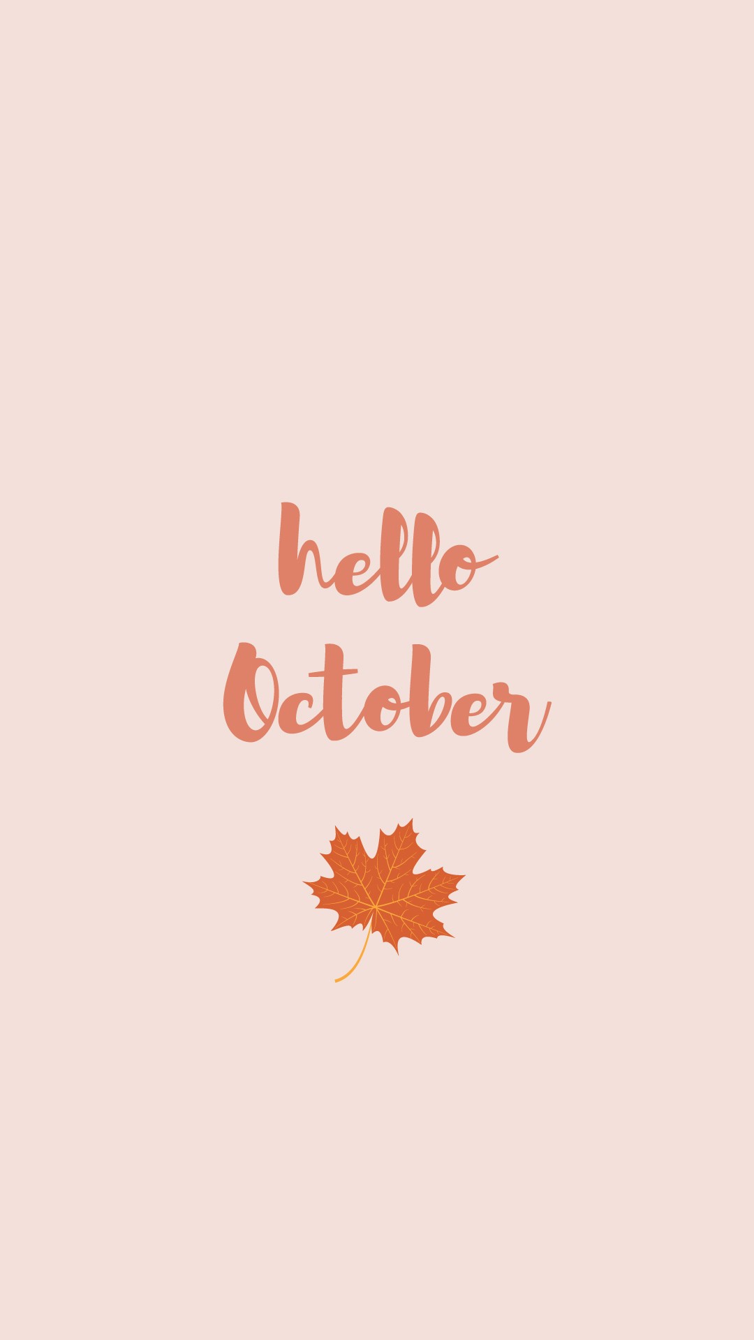 Hello October Wallpaper - KoLPaPer - Awesome Free HD Wallpapers